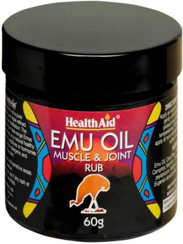 Przejdź do produktu HealthAid Australian Emu Oil - Muscle & Joint Rub Cream 60g