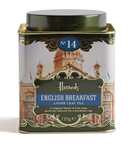 Przejdź do produktu Harrods No. 14 English Breakfast Loose Leaf Tea Tin 125g