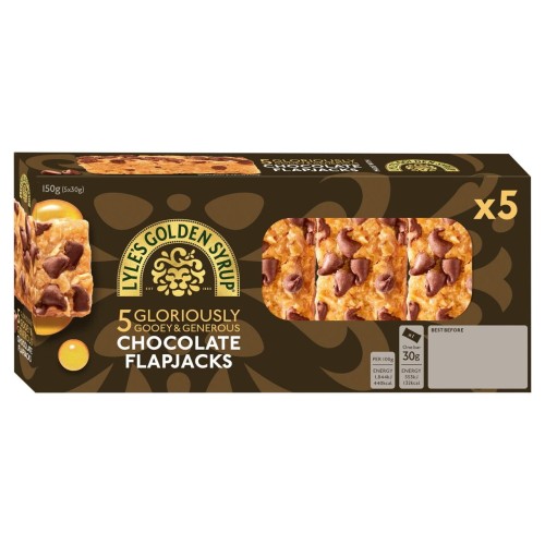 Przejdź do produktu Lyle's Golden Syrup Chocolate Flapjacks 5 per pack