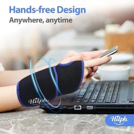 Reusable Hilph Wrist Wrap with Gel Hot & Cold Pack, for Carpal Tunnel Relief, Hand Support Brace, Wrist Tendonitis, Tenosynovitis, Rheumatoid Arthritis 6.jpg