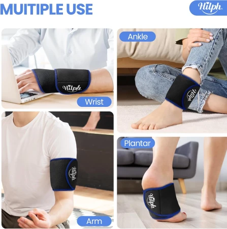 Reusable Hilph Wrist Wrap with Gel Hot & Cold Pack, for Carpal Tunnel Relief, Hand Support Brace, Wrist Tendonitis, Tenosynovitis, Rheumatoid Arthritis 3.jpg