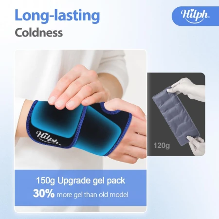 Reusable Hilph Wrist Wrap with Gel Hot & Cold Pack, for Carpal Tunnel Relief, Hand Support Brace, Wrist Tendonitis, Tenosynovitis, Rheumatoid Arthritis 2.jpg