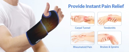 Reusable Hilph Wrist Wrap with Gel Hot & Cold Pack, for Carpal Tunnel Relief, Hand Support Brace, Wrist Tendonitis, Tenosynovitis, Rheumatoid Arthritis 10.jpg