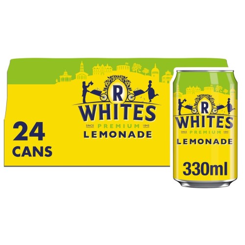 Przejdź do produktu R Whites  Premium Lemonade WHOLE CASE 24 x 330ml