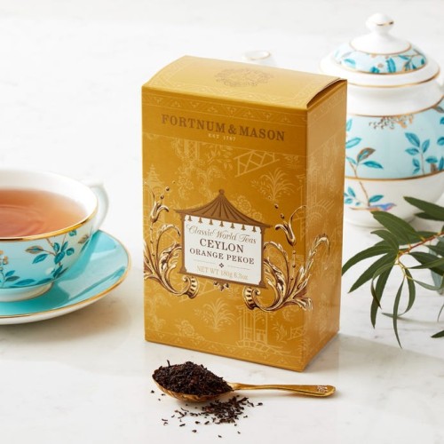 Przejdź do produktu Fortnum & Mason Ceylon Orange Pekoe Loose Leaf Tea Carton Box 180g 