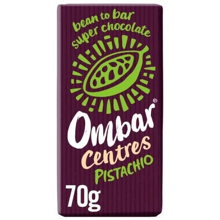 Ombar Centres Pistachio Organic Vegan Fair Trade Chocolate 70g.jpg