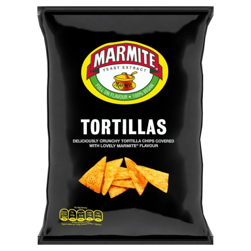 Przejdź do produktu Marmite Crunchy Tortillas Chips Sharing Bag 180g