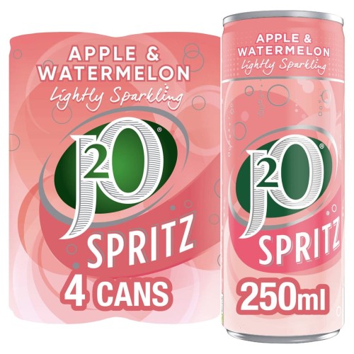 Przejdź do produktu J2O Spritz Apple & Watermelon Lightly Sparkling Cans 4 x 250ml