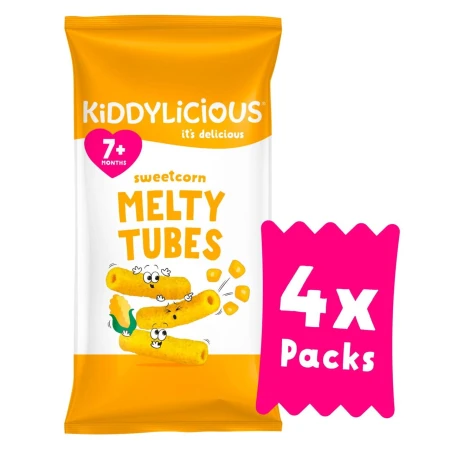 Kiddylicious Melty Tubes Sweetcorn 4 x 10g.jpg