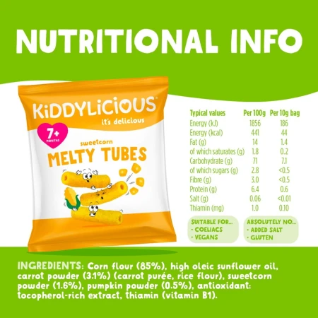 Kiddylicious Melty Tubes Sweetcorn 4 x 10g 2.jpg