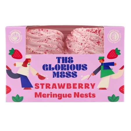 The Glorious Mess Strawberry Meringue Nests 4 x 30g.jpg