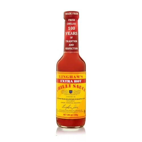 Przejdź do produktu Lingham's Extra Hot Chilli Sauce 280g