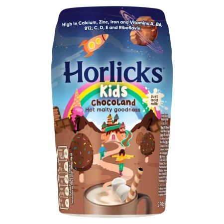 Horlicks Kids Chocoland Chocolate Malt Drink 270g.webp