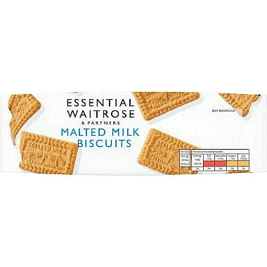 Przejdź do produktu Waitrose Essential Malted Milk Biscuits 200g