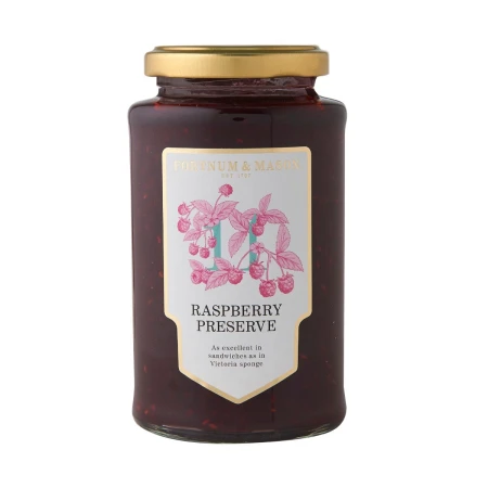 Fortnum & Mason Raspberry Preserve Jam 340g 3.jpg