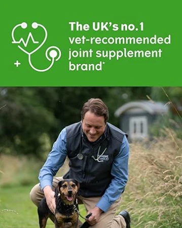 YuMOVE Higher Strength Hip & Joint Supplement with Green Lipped Mussel for Senior Dogs Aged 8+ 240 Tablets 9.jpg