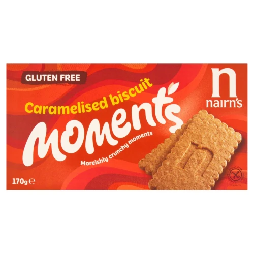 Przejdź do produktu Nairn's Gluten Free Caramelised Biscuit Moments 170g