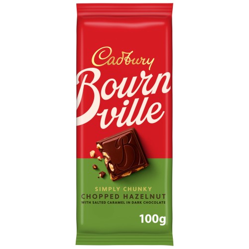 Przejdź do produktu Cadbury Bournville Hazelnut with Salted Caramel in Dark Chocolate Bar 100g