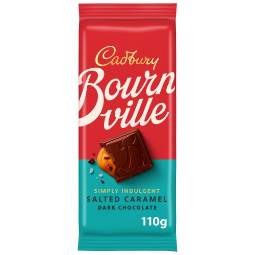 Przejdź do produktu Cadbury Bournville Salted Caramel Dark Chocolate Bar 110g