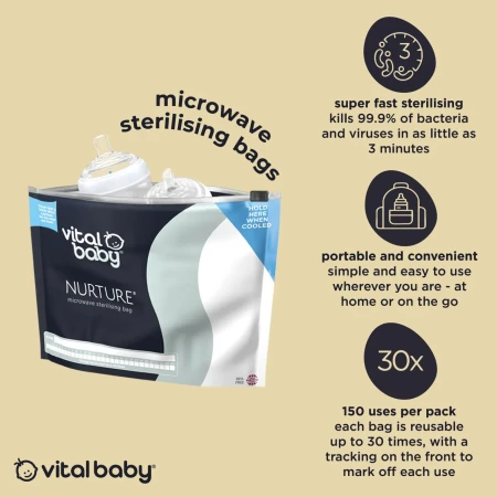 Vital Baby Microwave Sterilising Bags 3.webp