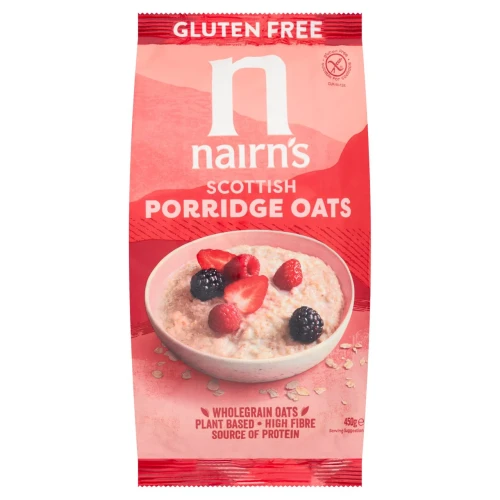 Przejdź do produktu Nairn's Gluten Free Real Scottish Wholegrain Porridge Oats 450g