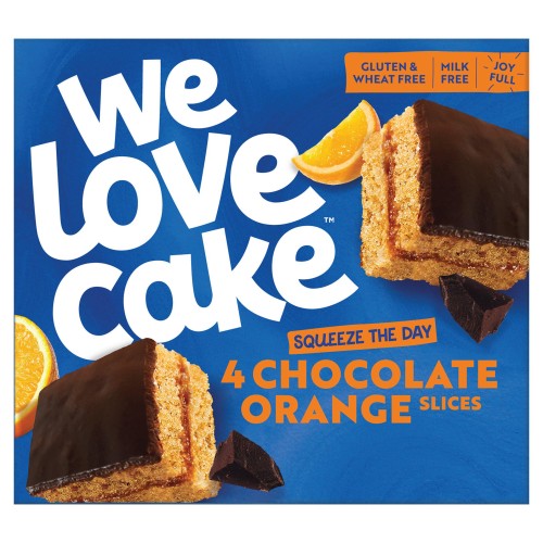 Przejdź do produktu We Love Cake Gluten, Wheat & Milk Free Chocolate Orange Slices 4 x 33g
