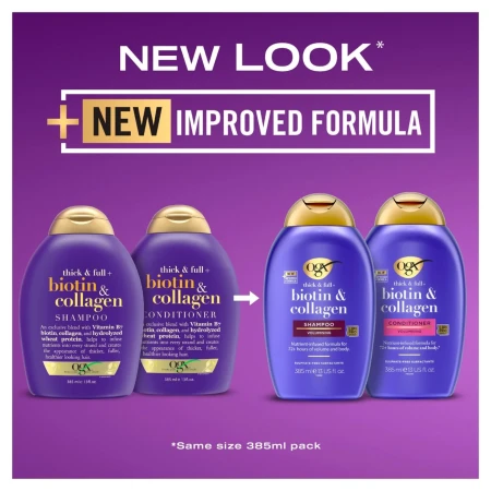 OGX Thick & Full+ Biotin & Collagen pH Balanced Shampoo 4.webp