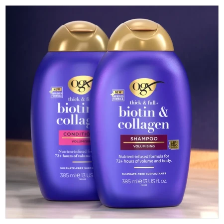 OGX Thick & Full+ Biotin & Collagen pH Balanced Shampoo 3.webp