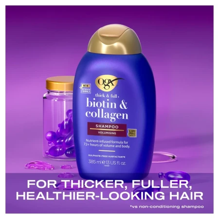 OGX Thick & Full+ Biotin & Collagen pH Balanced Shampoo 2.webp