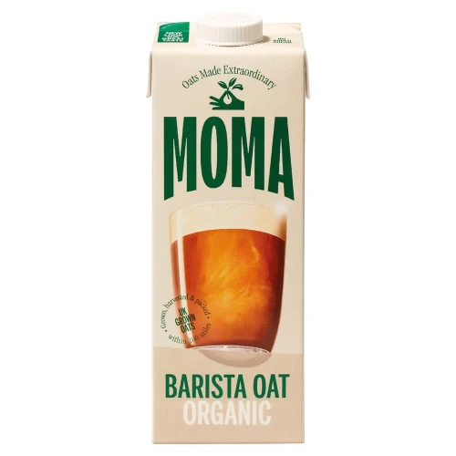 Przejdź do produktu MOMA ORGANIC Barista Dairy Free, Gluten-free, No Added Sugar Oats Drink 1L