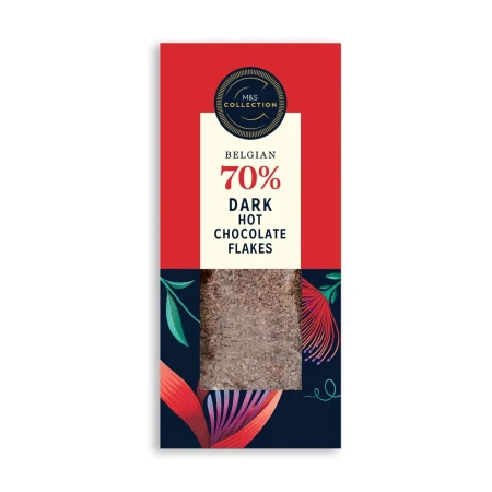 M&S Belgian Dark Hot Chocolate Flakes.webp