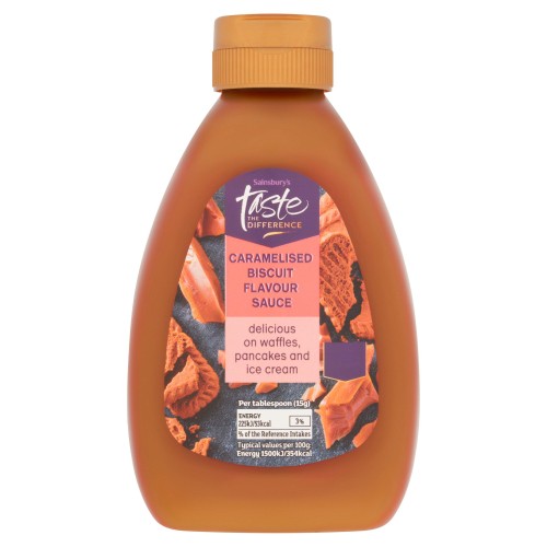 Przejdź do produktu Sainsbury's Taste the Difference Caramelised Biscuit Flavour Sauce 310g