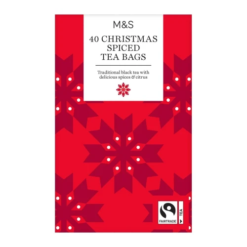 Przejdź do produktu Marks & Spencer Christmas Spiced Tea  40 Teabags 100g