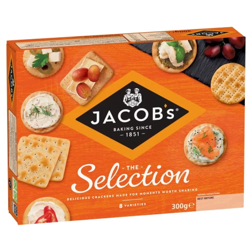 Przejdź do produktu Jacob's Crackers Biscuits for Cheese Selection 300g