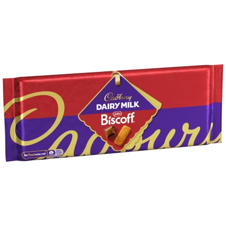 Cadbury Dairy Milk Biscoff Bar 350g.webp