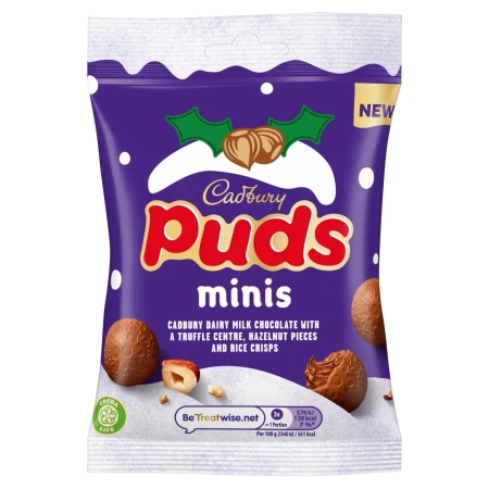 Cadbury Puds Minis Milk Chocolate 73G.webp