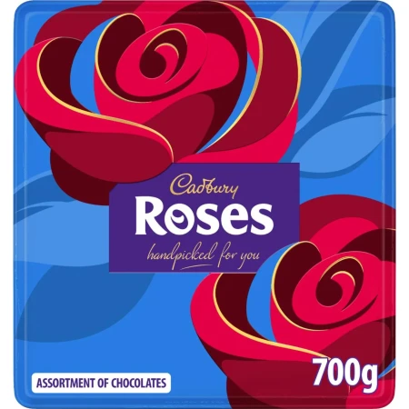 Cadbury Roses Chocolate Tin 700g.webp