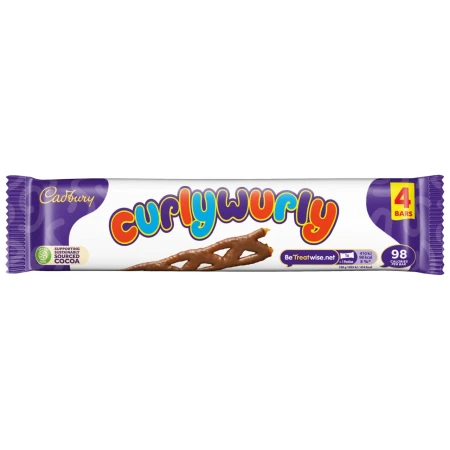 Cadbury Curly Wurly Chocolate Bar Multipack.webp