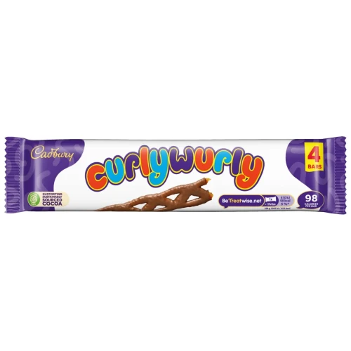 Przejdź do produktu Cadbury Curly Wurly 4 x 21g
