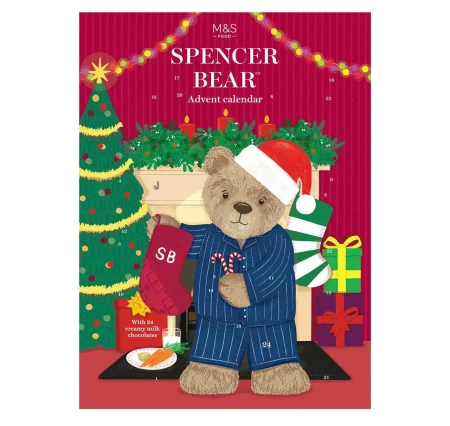 M&S Spencer Bear Advent Calendar.webp