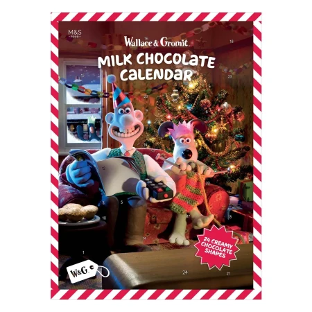 M&S Wallace & Gromit Milk Chocolate Advent Calendar 2.webp