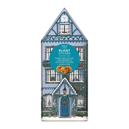 M&S Plant Kitchen Dark Chocolate, Cranberry & Orange Cookies.webp