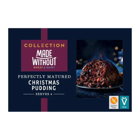 M&S Collection Made Without Perfectly Matured Christmas Pudding 2.webp