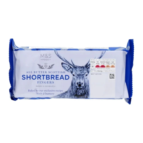 Przejdź do produktu Marks & Spencer All Butter Shortbread Fingers 210g