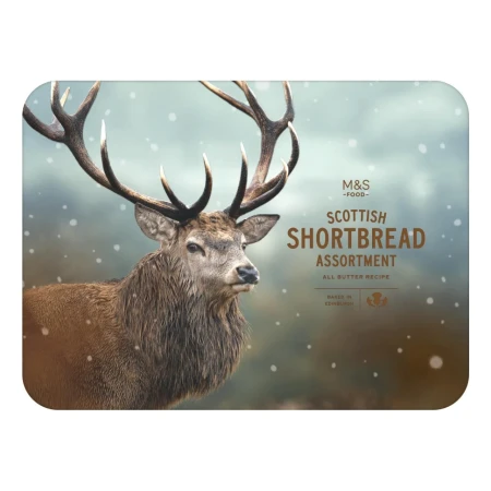 M&S All Butter Scottish Shortbread Assortment Tin 650g.webp