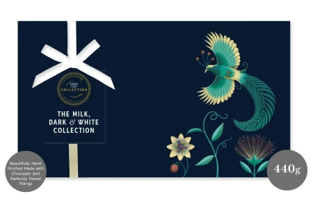 M&S Collection Milk, Dark & White Selection 440g.webp