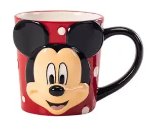 Przejdź do produktu George Home Disney 3D Mickey Mouse-Shaped Ceramic Mug