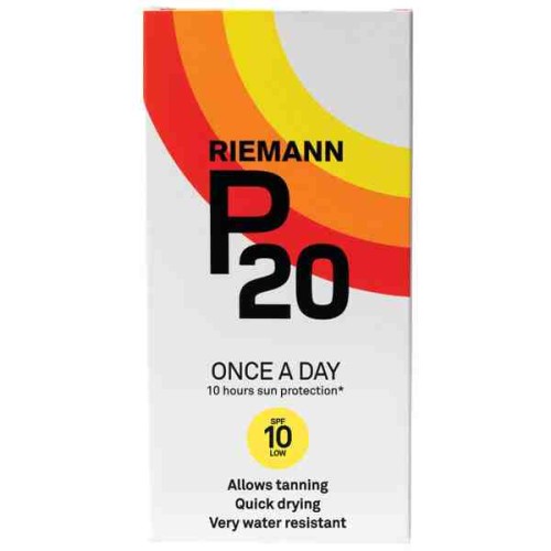 Przejdź do produktu Riemann P20 Once A Day Sun Protection Spray SPF10+ 200ml