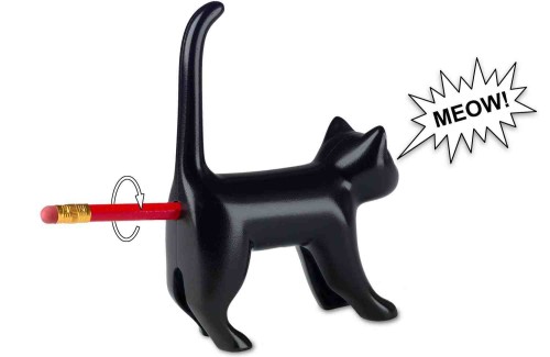 Przejdź do produktu Sharp-end Cats Bum Pencil Sharpener - Black