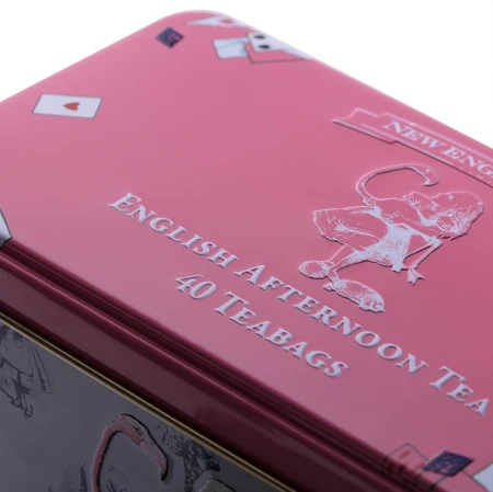 New English Teas Alice in Wonderland Tea Caddy in Pink with 40 English Afternoon Teabags 7.jpg